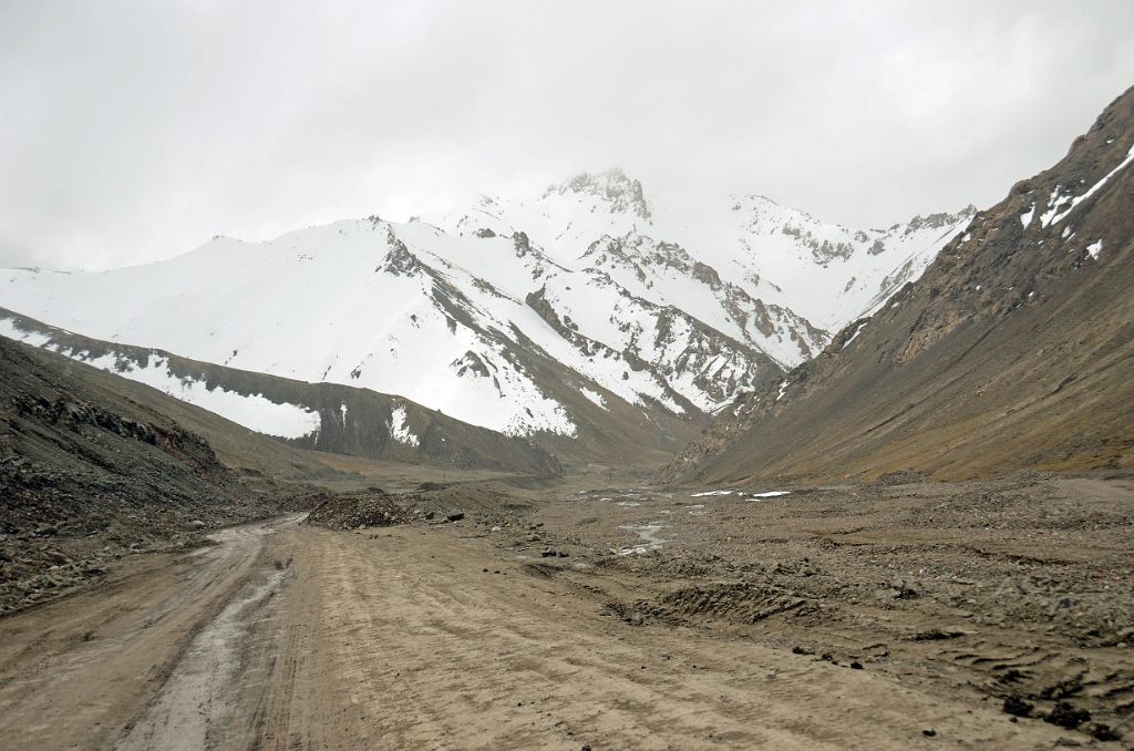 32 Dirt Road After Descending From The Chiragsaldi Pass Towards Mazar On Highway 219 On The Way To Yilik